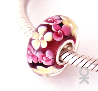 Colorful Murano Charm Bead