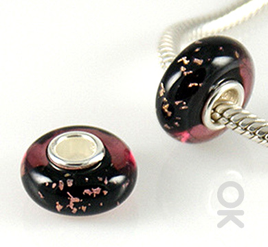 Colorful Murano Charm Bead