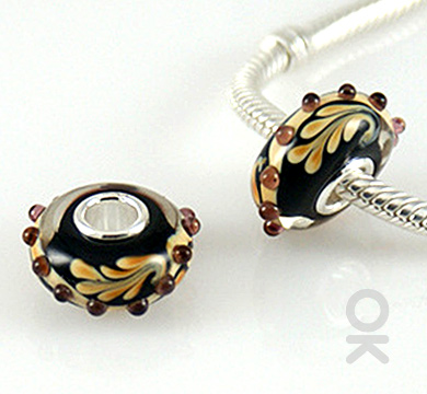 Colorful Murano Charm Bead