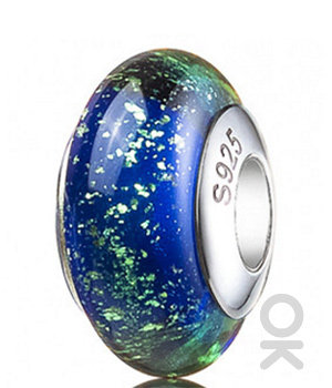 Fall Design Murano Glass Bead