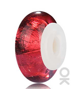 Fall Design Murano Glass Bead