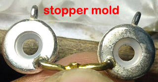 silver clip bead mold