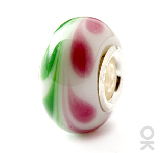 charm glass bead