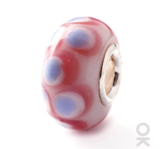 charm glass bead