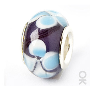 charm glass bead