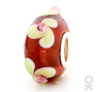 charm glass bead