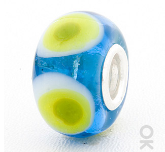 charm glass bead