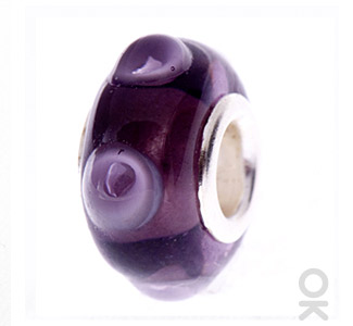 charm glass bead