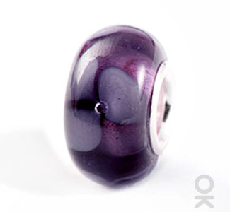 charm glass bead