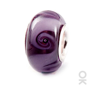 charm glass bead