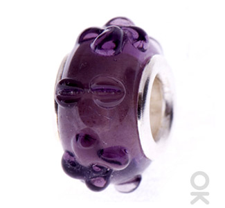 charm glass bead