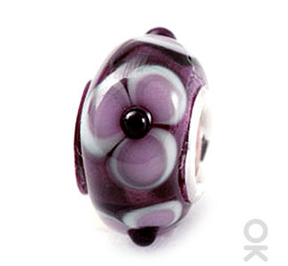 charm glass bead