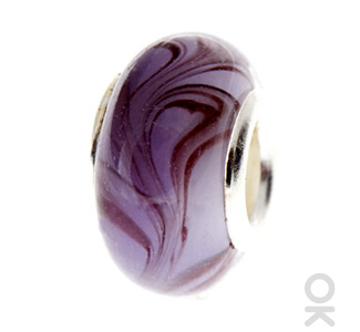 charm glass bead