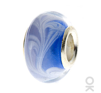 charm glass bead