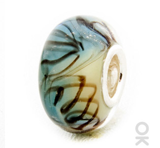 charm glass bead