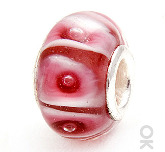 charm glass bead