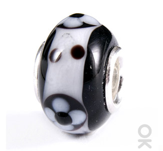 charm glass bead