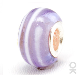 charm glass bead