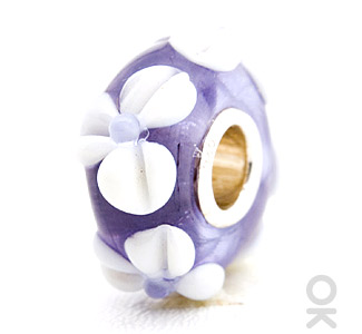 charm glass bead