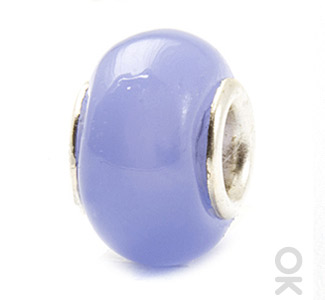 spacer glass charm bead