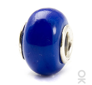 spacer glass charm bead