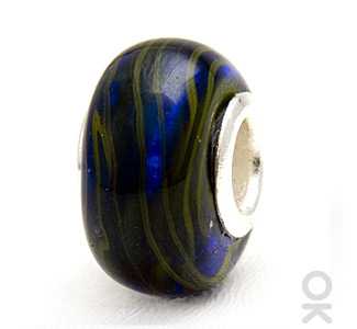 spacer glass charm bead