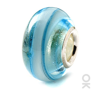 spacer glass charm bead