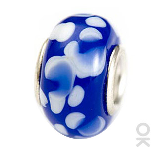 spacer glass charm bead