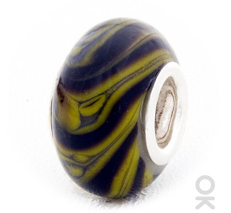 spacer glass charm bead