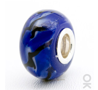 spacer glass charm bead